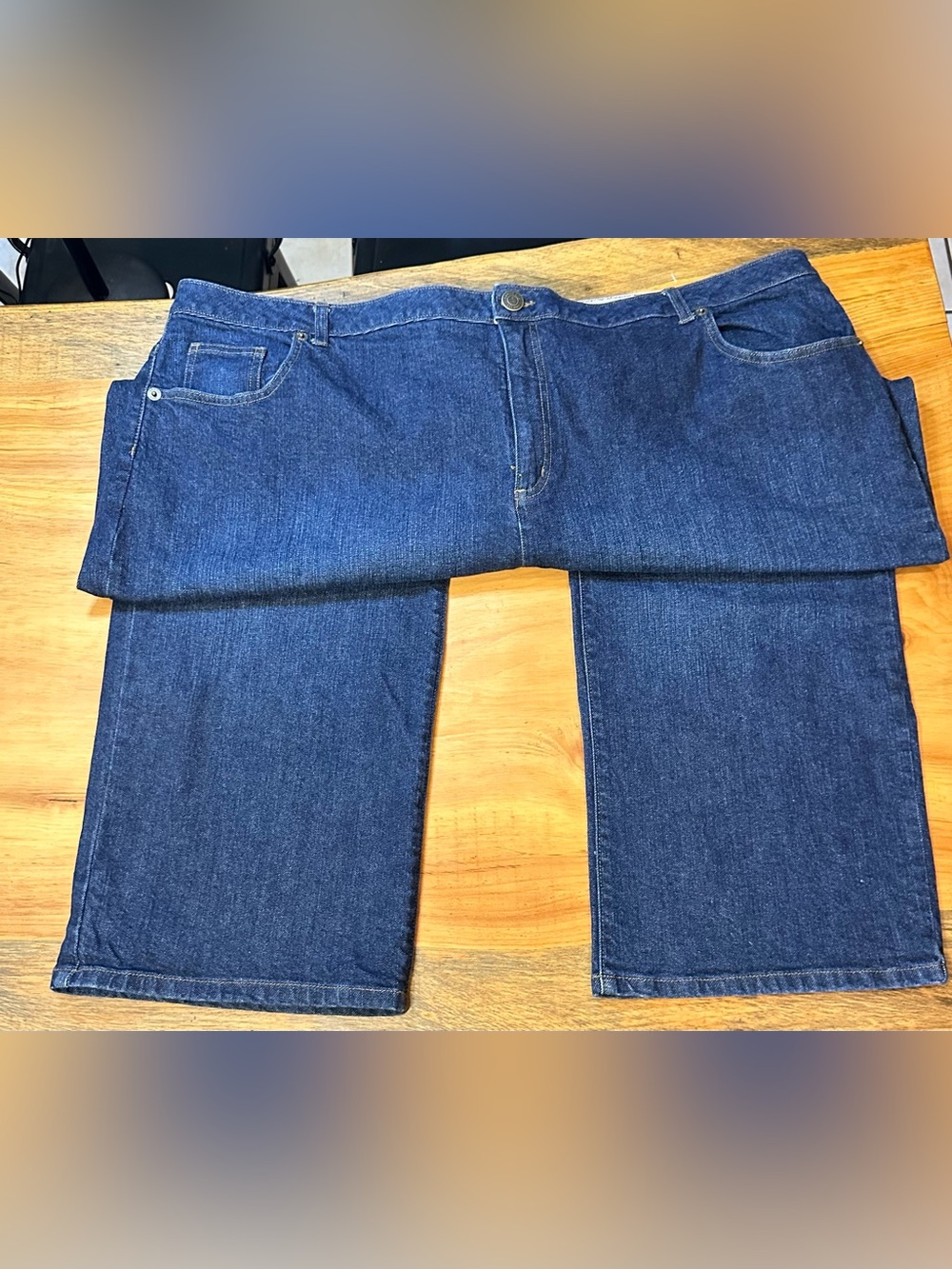 Women’s Lands End 26W Original Fit Modern Waist Boot Leg Jeans
